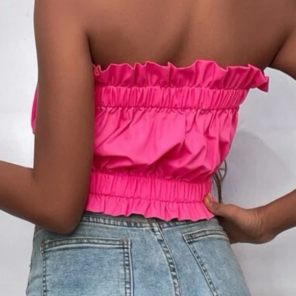 Pink top - never worn - Picture 2 of 2